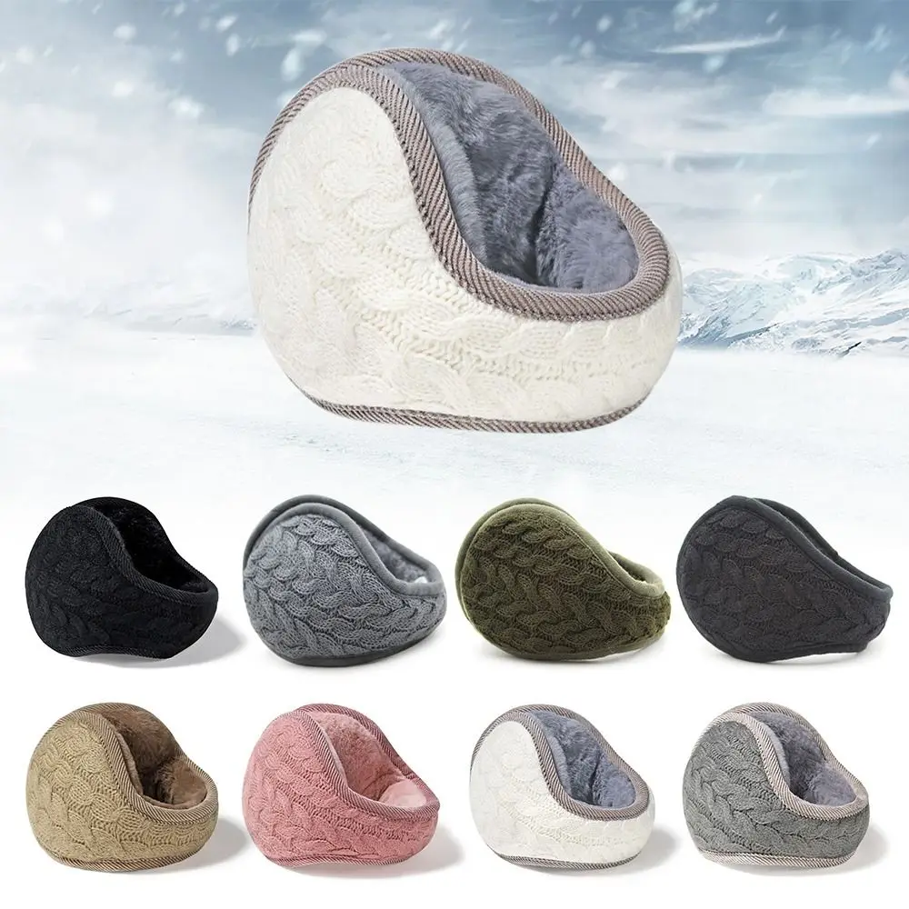 Fleece Ear Warmer Band - For Men Women Winter Ear Muffs