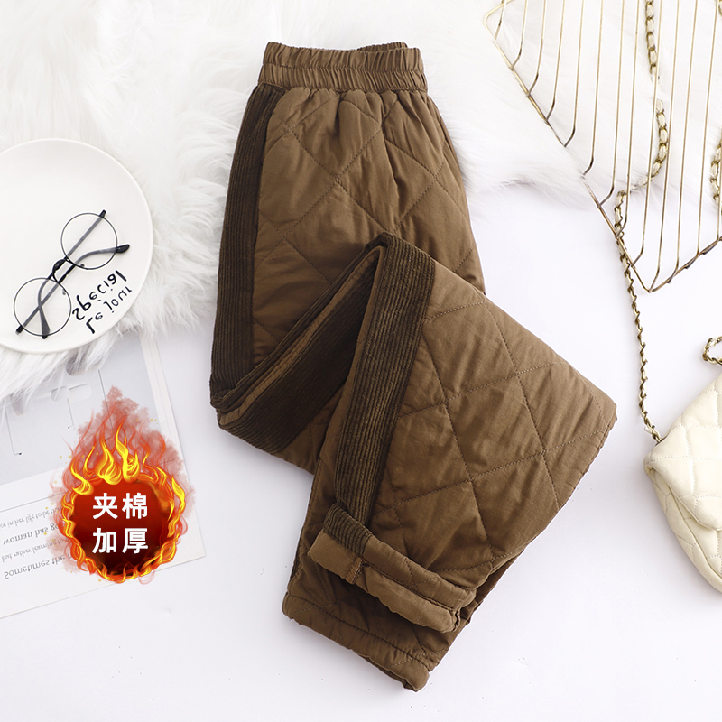 Corduroy Patchwork Cotton Padd - Corduroy Pant Warm review and price