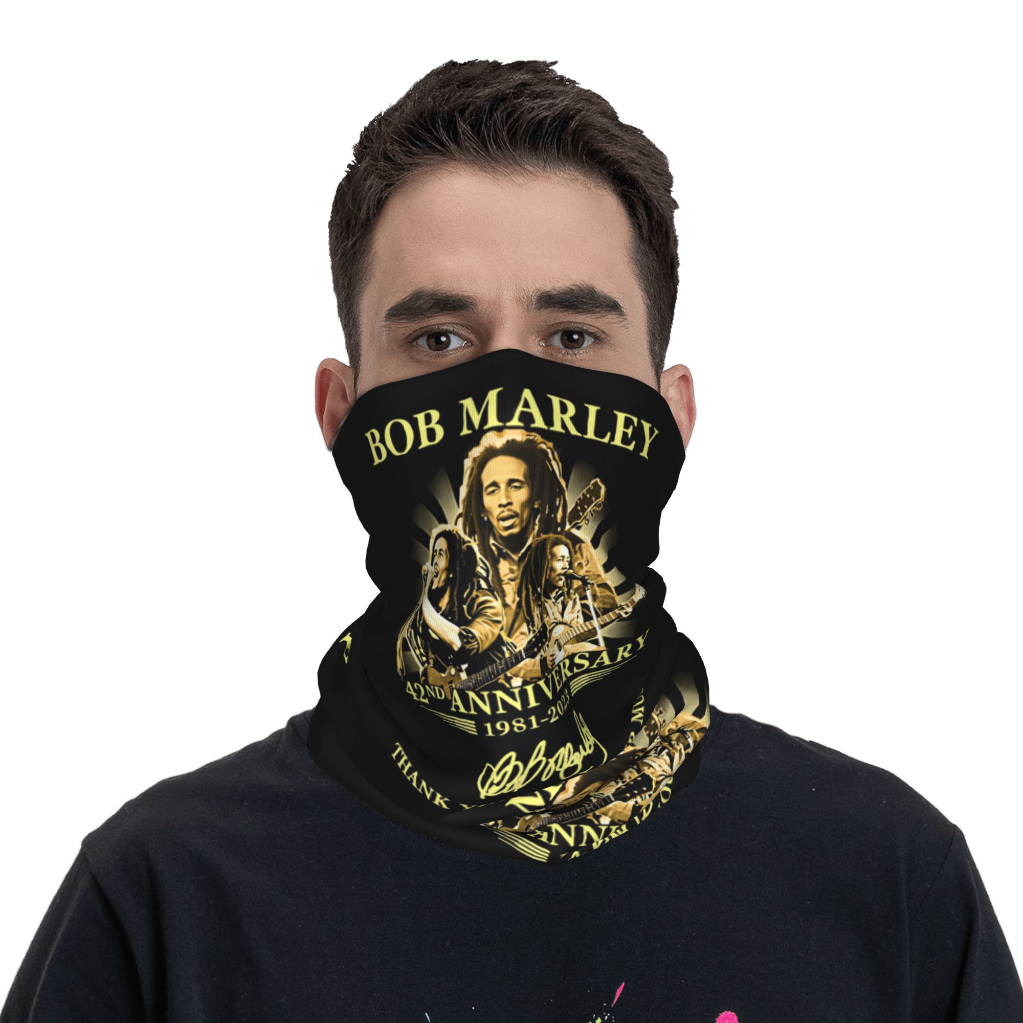 Custom Jamaica Singer Reggae R - Neck Gaiter Fleece review and price
