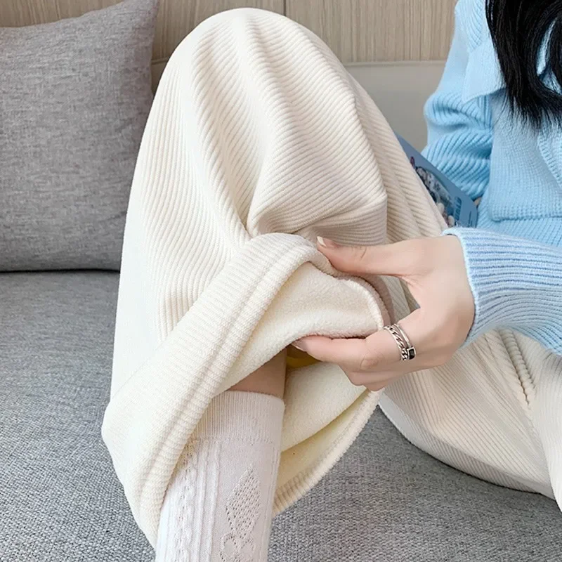Velvet Wide-leg Pants for Wome - Corduroy Pant Warm review and price